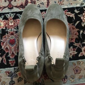 Everlane Day Heel Sage - like new (7.5)